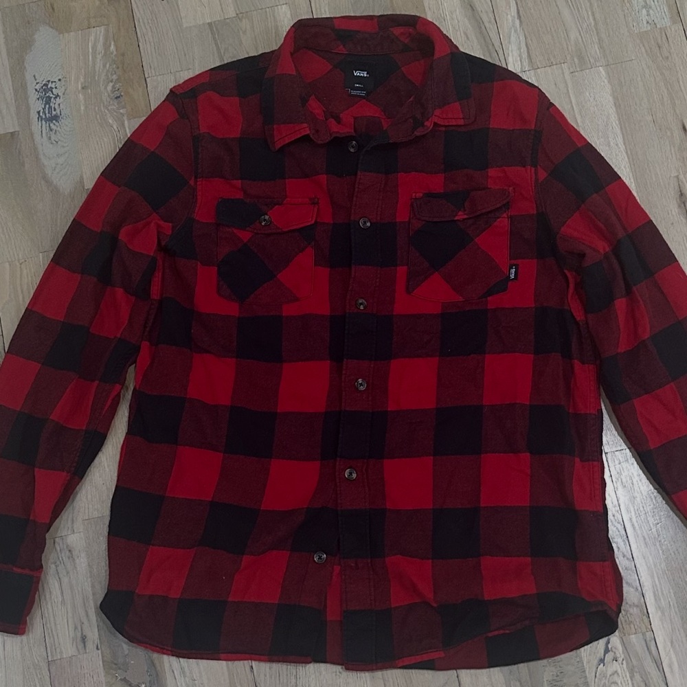 Vans women  Red and Black  Shirt